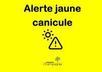 Alerte jaune canicule