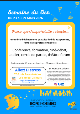 Affiche Association réseau des pro de la méthode Filliozat