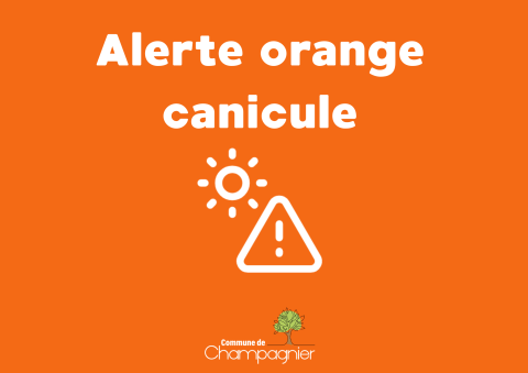 Alerte orange canicule